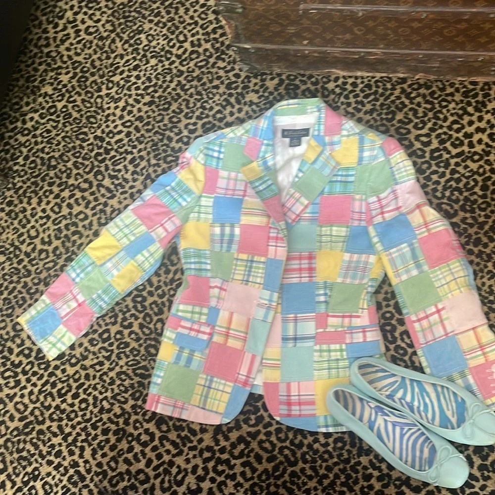 Brooks Brothers est. 1818. Classic patchwork design. Size 4 - Picture 14 of 14